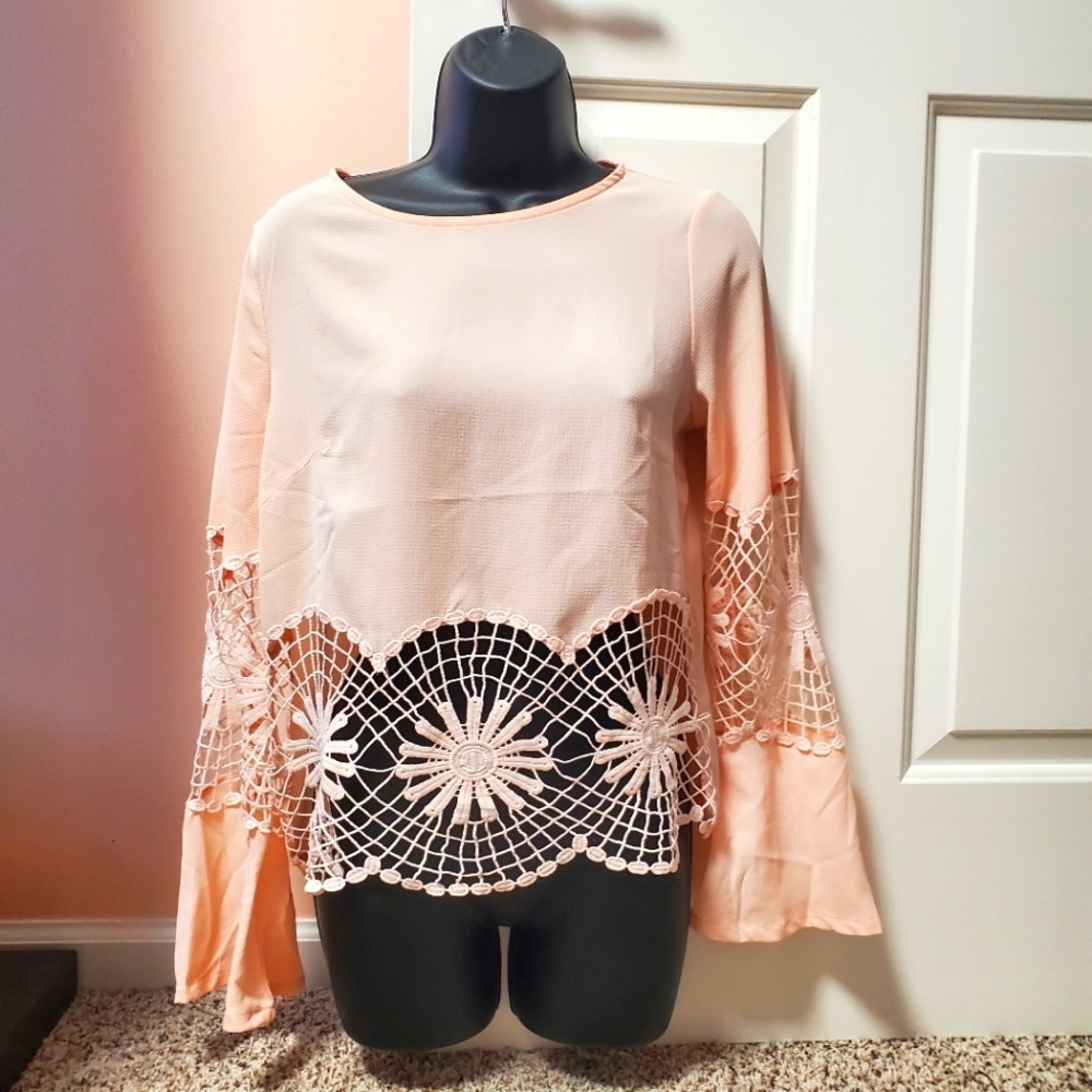 Venus Bell Sleeve Top NWT